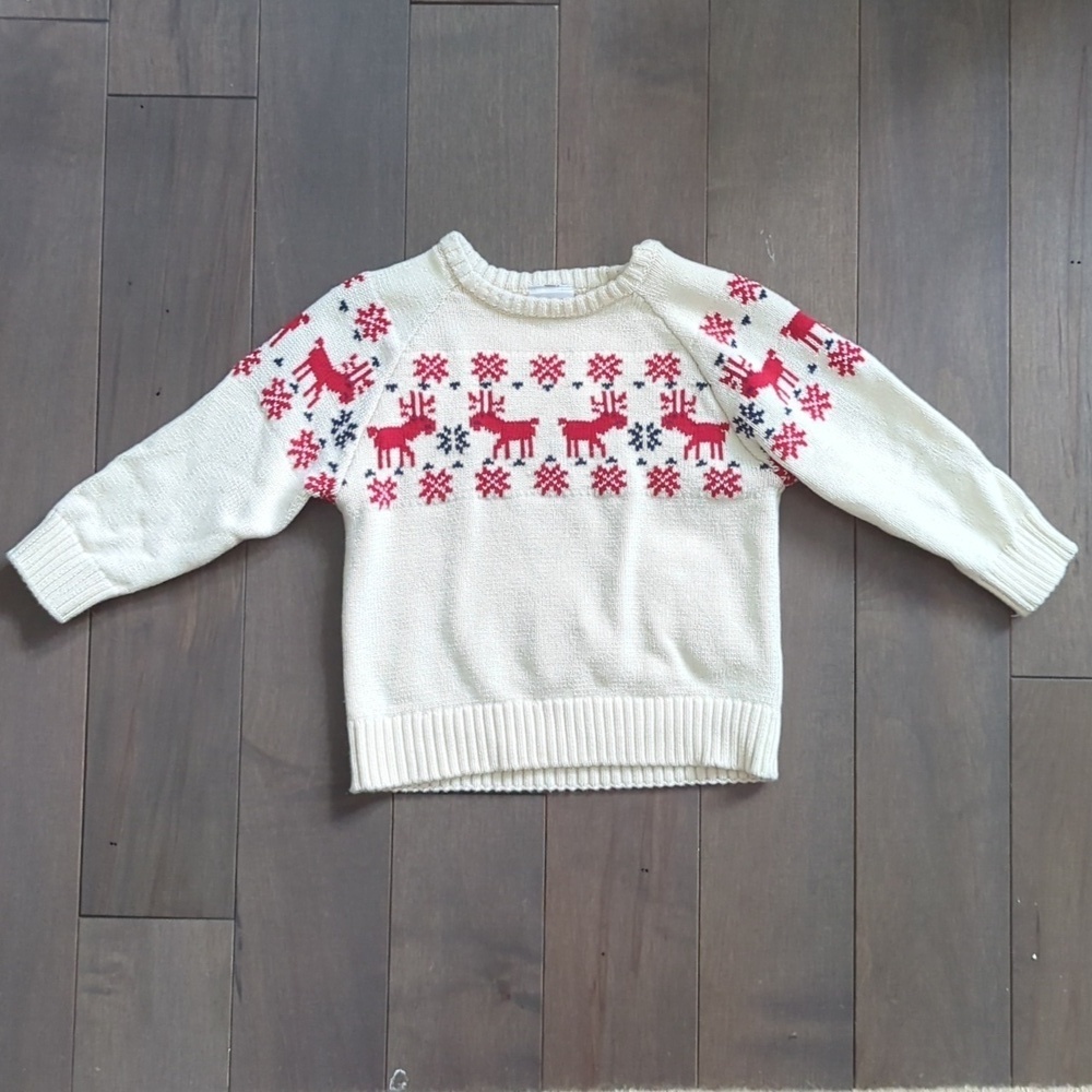 Hanna Andersson 2T Holiday Sweater - Picture 2 of 6